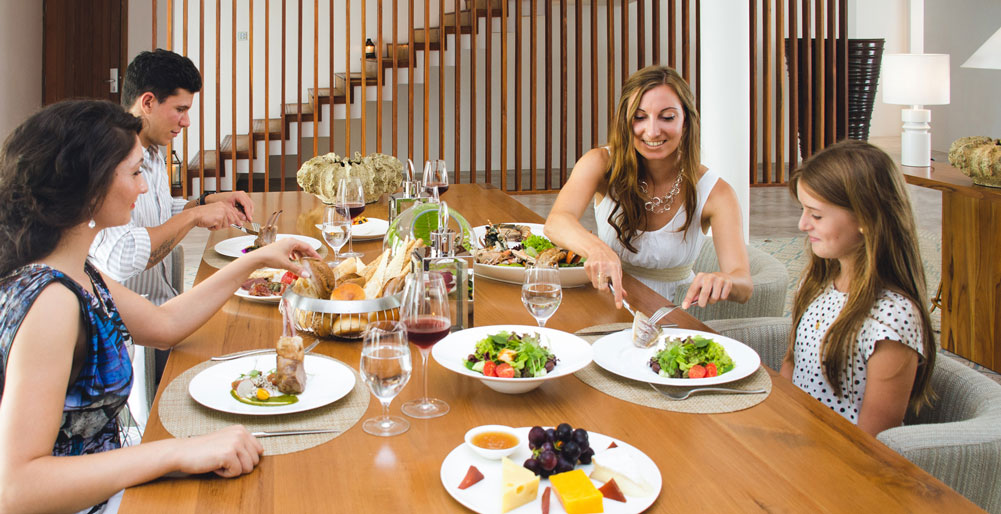 Amilla Beach Residences - 4 Bedroom - Enjoy the dining feast